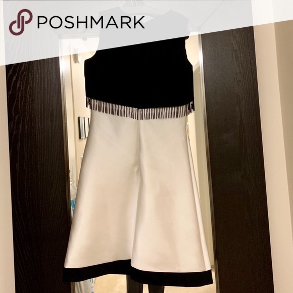 Roland Nivelais 💯%Silk Jacquard A-Line dress gown - Picture 9 of 9